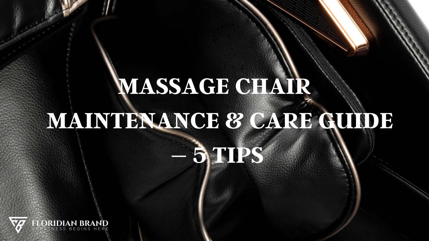 Massage chair maintenance sale